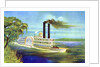 The Mississippi steamboat Magnolia by Anonymous
