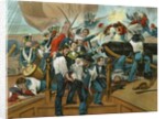 Captain Lawrence ordering "Don't give up the ship!" by Anonymous