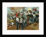 Captain Lawrence ordering "Don't give up the ship!" by Anonymous