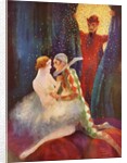 The Devil discovers Harlequin and his lover by Anonymous