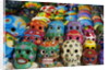 Handicrafts, masks for sale, Cancun, Quintana Roo, Mexico, North America by Anonymous