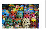 Handicrafts, masks for sale, Cancun, Quintana Roo, Mexico, North America by Anonymous