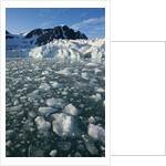 Calving Arctic Glacier, Svalbard by Anonymous