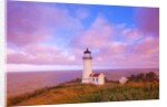 sunrise North Head Lighthouse, Washington State, Pacific Ocean, Pacific Northwest. by Anonymous