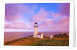 sunrise North Head Lighthouse, Washington State, Pacific Ocean, Pacific Northwest. by Anonymous