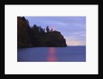 sunrise Cape Disapointment Lighthouse, Washington State, Pacific Northwest by Anonymous