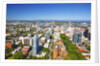 aerial image of Portland, Oregon, Pacific Northwest. by Anonymous