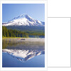 Reflection in Trillium Lake, Mt. Hood, Oregon Cascades. Pacific Northwest by Anonymous