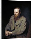 Portrait of the Writer Fyodor Dostoyevsky by Vasily Perov