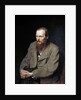 Portrait of the Writer Fyodor Dostoyevsky by Vasily Perov