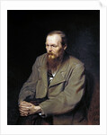 Portrait of the Writer Fyodor Dostoyevsky by Vasily Perov