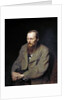 Portrait of the Writer Fyodor Dostoyevsky by Vasily Perov