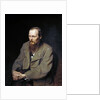 Portrait of the Writer Fyodor Dostoyevsky by Vasily Perov