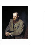 Portrait of the Writer Fyodor Dostoyevsky by Vasily Perov