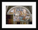 The Coronation of Charlemagne by Raphael