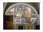 The Coronation of Charlemagne by Raphael