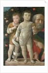 Sacra Familia, or Holy Family with Saint John by Andrea Mantegna