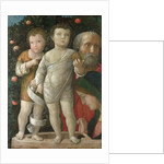 Sacra Familia, or Holy Family with Saint John by Andrea Mantegna
