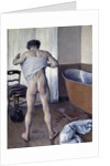 Man at His Bath by Gustave Caillebotte