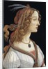 Portrait of Simonetta Vespucci as a Nymph by Sandro Botticelli