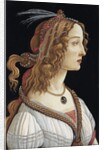 Portrait of Simonetta Vespucci as a Nymph by Sandro Botticelli