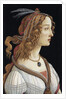 Portrait of Simonetta Vespucci as a Nymph by Sandro Botticelli