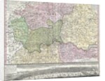 18th century map of London and Its Environs by Anonymous