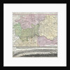 18th century map of London and Its Environs by Anonymous