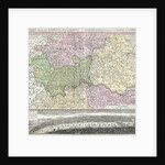 18th century map of London and Its Environs by Anonymous