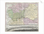 18th century map of London and Its Environs by Anonymous