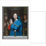 The Virgin Adoring the Host by Jean-Auguste-Dominique Ingres
