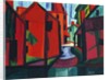 Little Falls, New Jersey by Oscar Bluemner