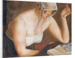 Woman Reading by Boris Grigoriev