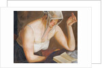Woman Reading by Boris Grigoriev