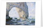 The Manneporte (Etretat) by Claude Monet