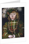 Portrait of Johann Friedrich the Magnanimous by Lucas Cranach the Elder