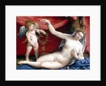 Venus and Cupid by Lorenzo Lotto