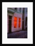 Orange window by Anonymous