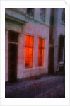 Orange window by Anonymous