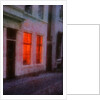 Orange window by Anonymous