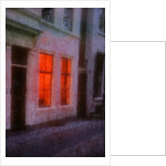 Orange window by Anonymous