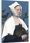 Lady with a Squirrel and a Starling by Hans Holbein The Younger