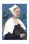 Lady with a Squirrel and a Starling by Hans Holbein The Younger