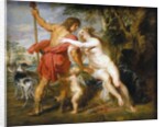 Venus and Adonis by Peter Paul Rubens