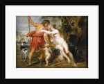 Venus and Adonis by Peter Paul Rubens