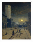 New York at Night by Louis Michel Eilshemius