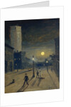 New York at Night by Louis Michel Eilshemius