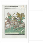 Woodcut illustration from Medieval book by Anonymous