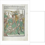 Woodcut illustration from Medieval book by Anonymous