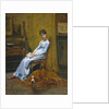 The Artist's Wife and His Setter Dog by Thomas Eakins